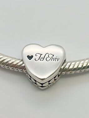Pandora Tel Aviv Heart Exclusive Dangle Charm